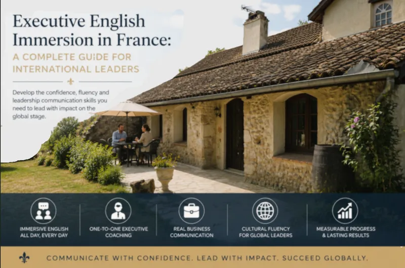 Executive English Immersion in Frankreich: Ein Leitfaden für internationale Führungskräfte