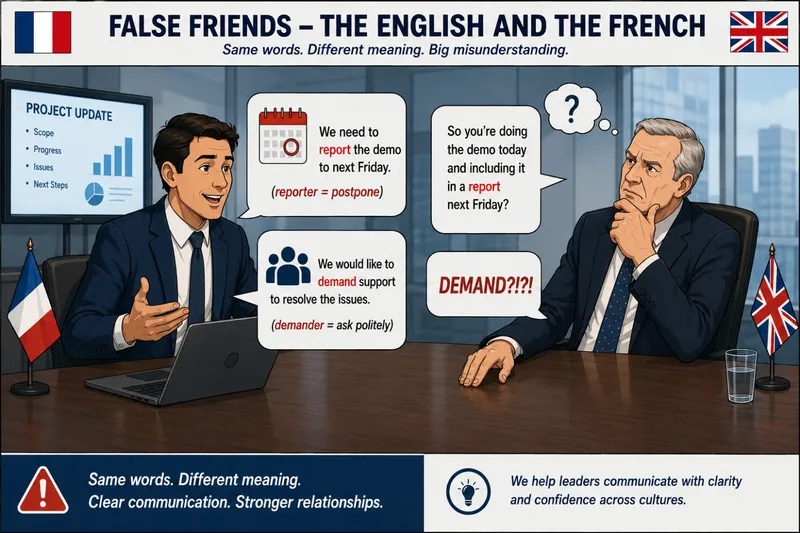 False Friends- The English and The French