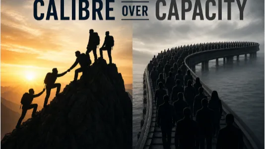 Calibre over Capacity