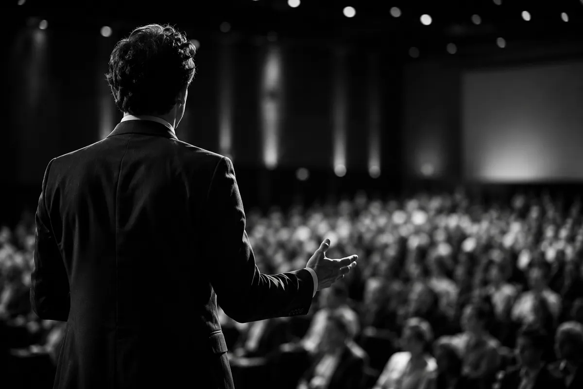 Speaking to large groups: overcoming fear